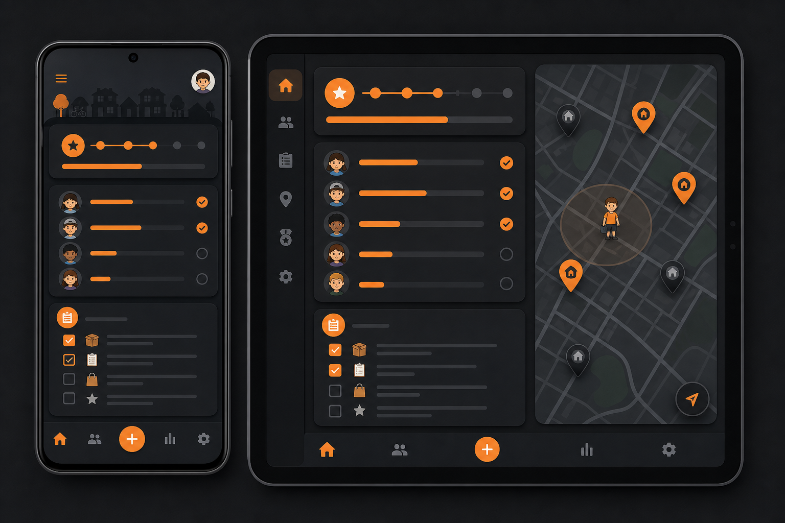 Kids' Neighbourhood Business Android App project screenshot